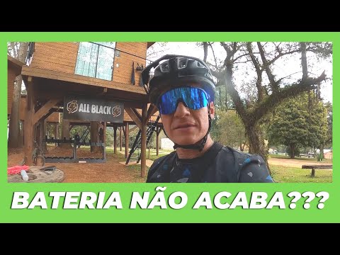4 horas de E MTB com muita inclinação
