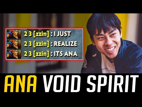 When you just realized you're in trouble - ANA Void Spirit DOTA 2