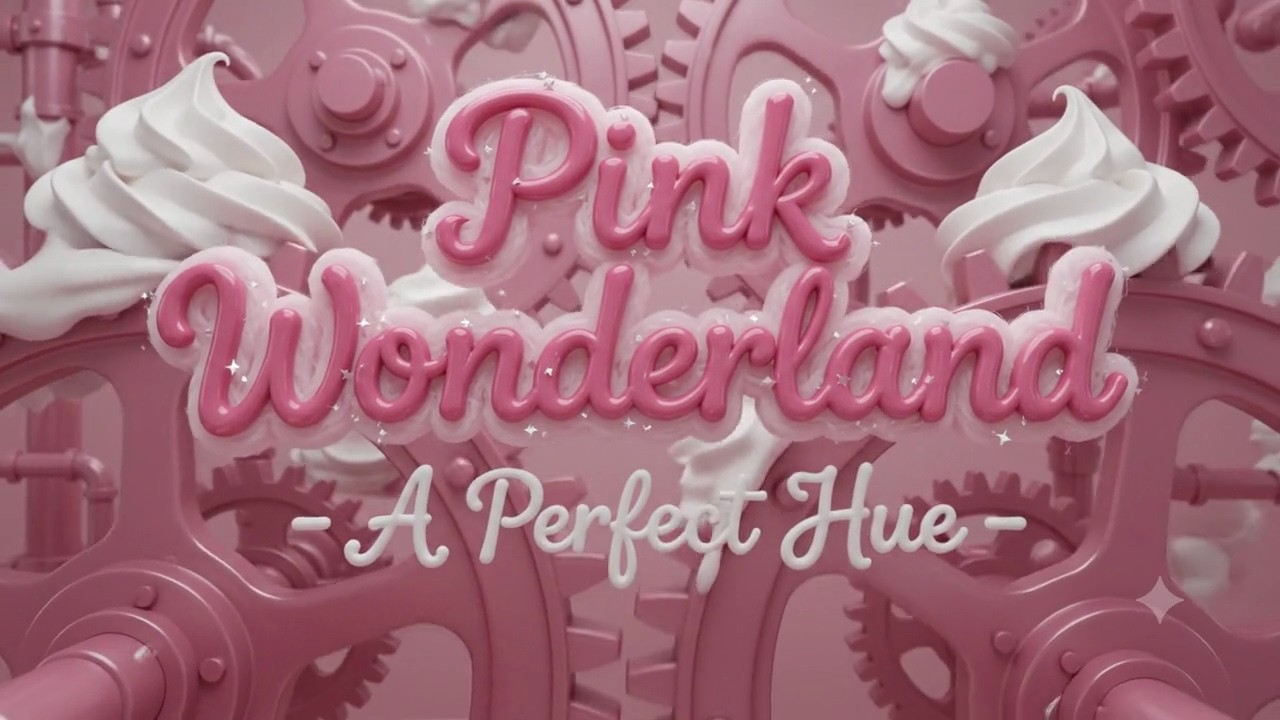Beyond the Flawless Street: Pink Wonderland 🎀 (Surreal Steampunk Pop-Art) #aimusicvideo #aimusic
