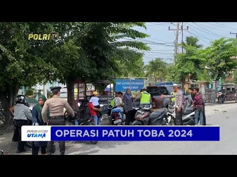POLRES TANJUNG BALAI OPS PATUH TOBA 2024