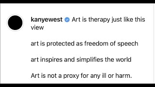 "Art is therapy" | Kanye responds to criticisms of the EAZY video | Pete Davidson reaction