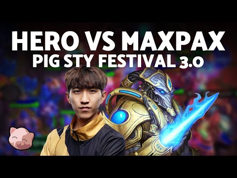 HERO vs MAXPAX: INSANE SERIES! | PiGFest 3.0 Round of 8 (Bo7 PvP) - StarCraft 2
