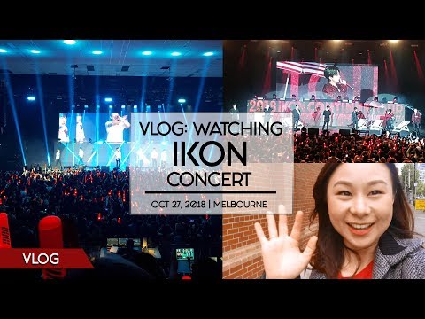 VLOG - iKON Live in Melbourne - 2018 Continue Tour Concert