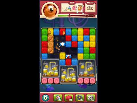 Toon Blast Level 2036 - NO BOOSTERS 🐻🐺🐱 | SKILLGAMING ✔️