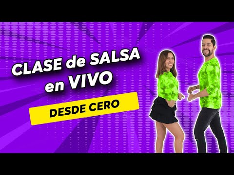 CLASE DE SALSA DESDE CERO | BAILA FACILITO (EN VIVO) 💃🕺🔥