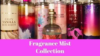 Fine Fragrance Mist Collection!! Bath & Body Works Body Sprays Part 1