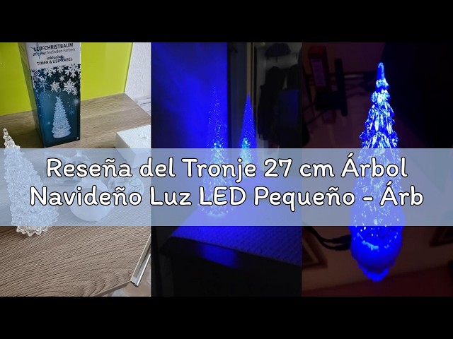 Vídeo relacionado con Giggling Getup Suéter feo de Navidad para niños, con luz LED, diseño de árbol de Navidad feo, Negro , 5-8 años