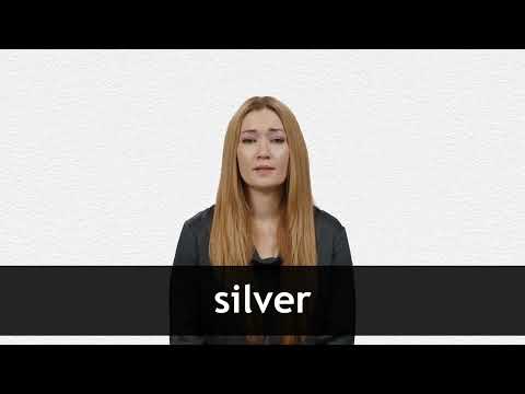How to pronounce SILVER in American English