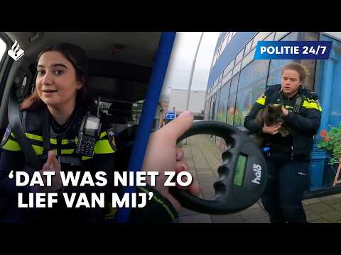 Kat gevonden bij de politieacademie | POLITIE 24/7
