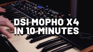 Video thumbnail for Dave Smith Mopho x4 in 10 minutes (no talking) by Mr. Card