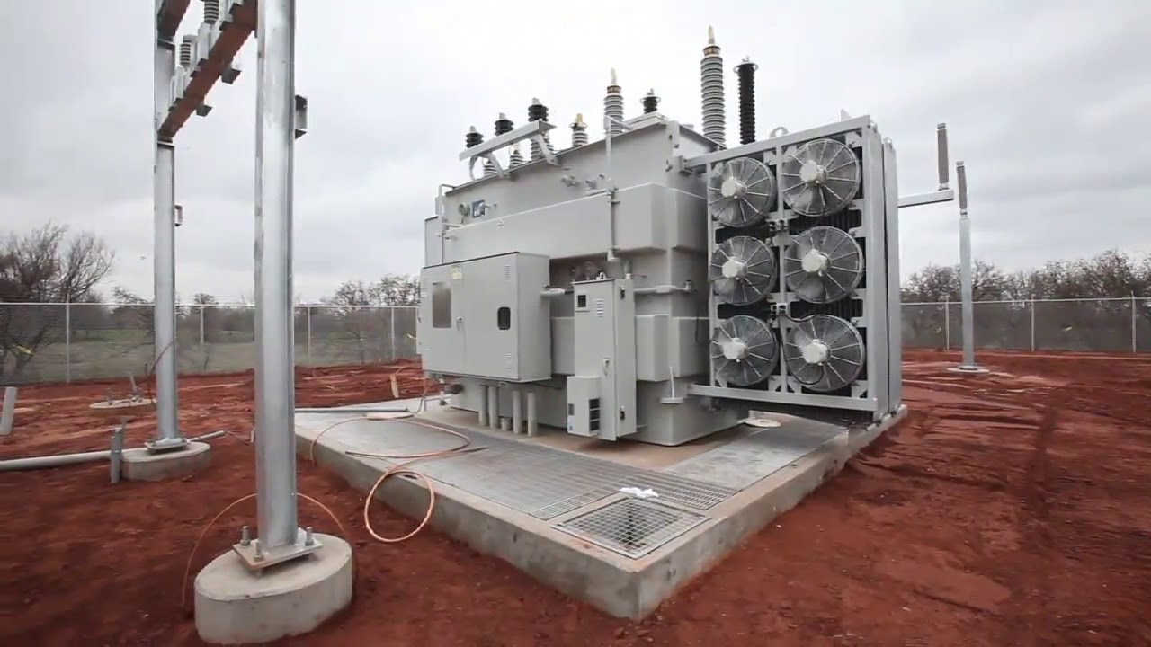 Edmond Electric installing new substation (2012-02-28)