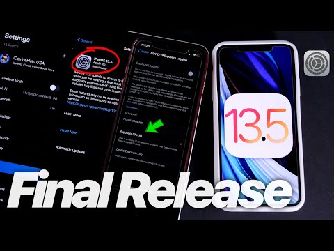 iOS 13.5 & iPadOS 13.5 RELEASED To Everyone - one more thing....