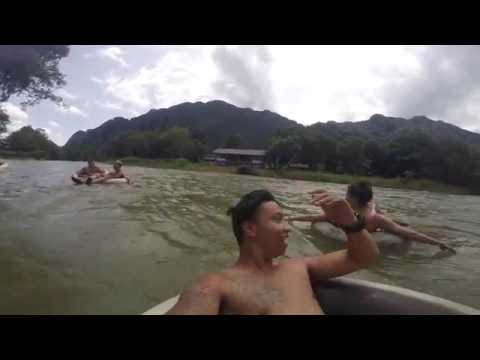 CAVERNA THAM PHU KHAM E LAGOA AZUL | Dia 25 e 26 | Vang Vieng