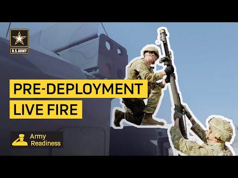 Regiment Sharpens Readiness During Pre-Deployment Live Fire