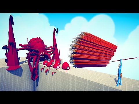 GIANT KRAKEN vs EVERY GOD - Totally Accurate Battle Simulator TABS