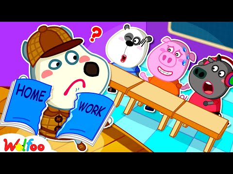 NEW | Detective Wolfoo 🕵️ Who Tore Wolfoo’s Notebook?! | Wolfoo Channel | Kids Cartoon