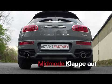 Remus V2 Klappenauspuff MINI F54 Clubman S Soundcheck