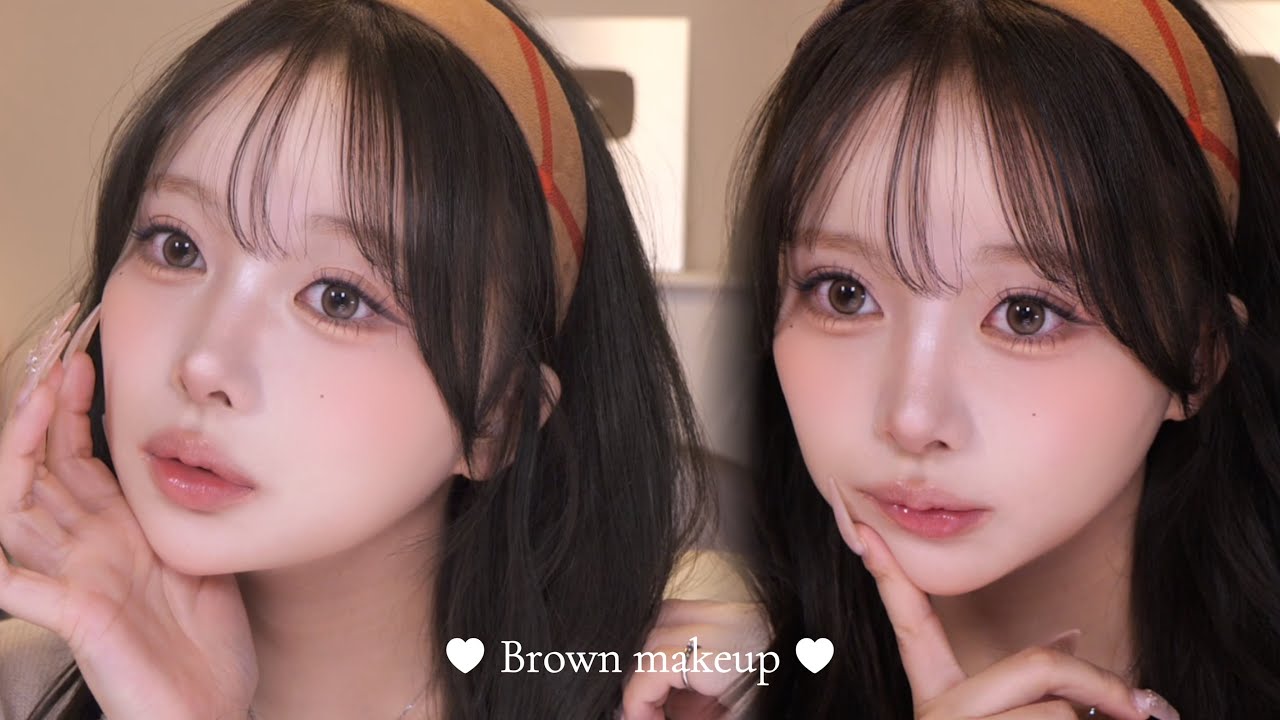 【ｲｴﾍﾞさん大優勝❕‪】多幸感ブラウンメイク☕️⋆. 𐙚 ˚