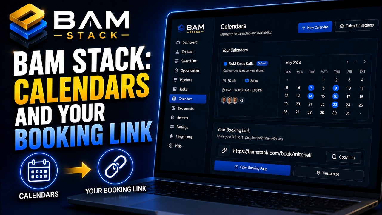 Calendars and Your Booking Link