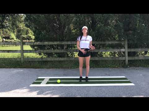 Softball Pitching Drills: Single Leg Power Drives