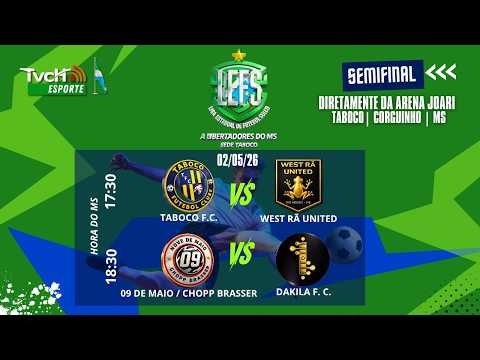 SEMIFINAL | Liga Estadual de Futebol Suíço do MS | 02/05/26 | Sede Taboco - TVCH ESPORTE
