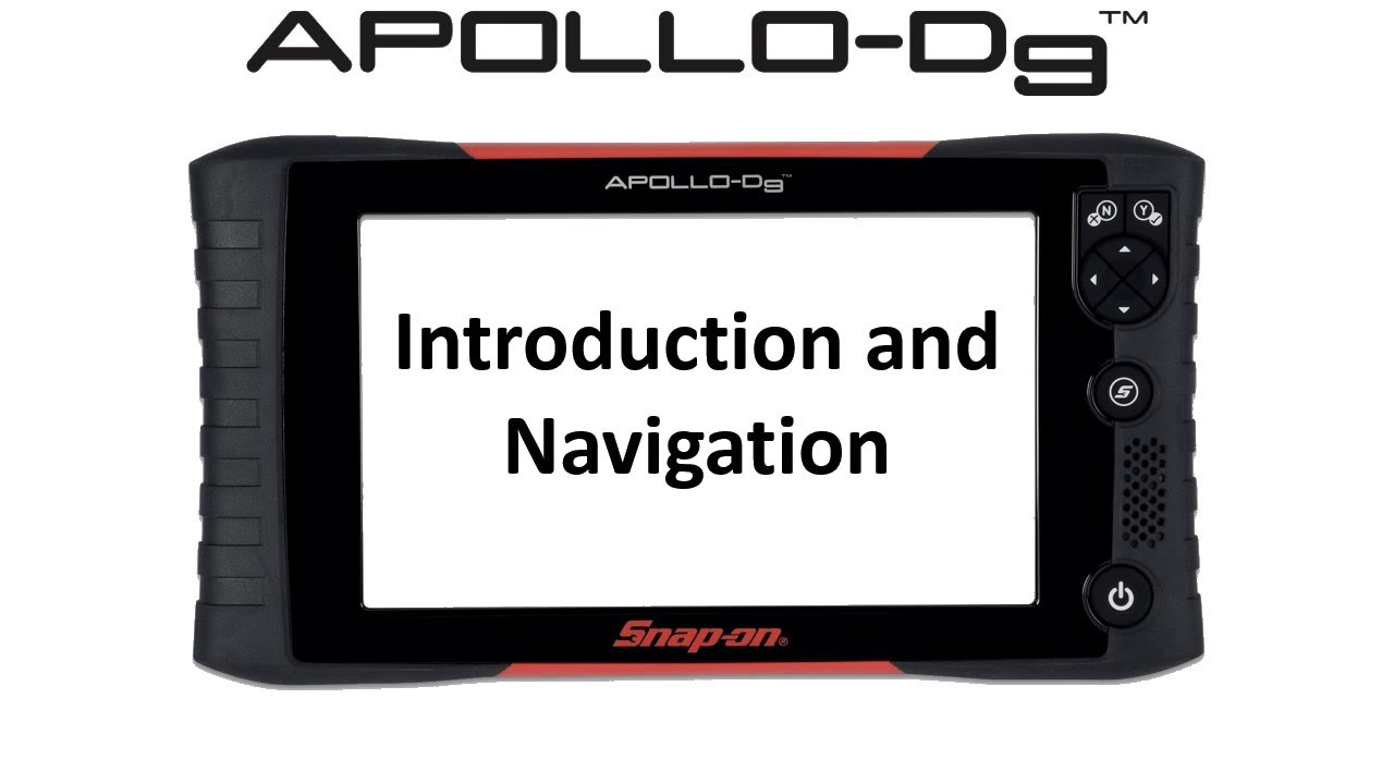 Introduction and Navigation: APOLLO-D9™ (Pt. 1/8) | Snap-on® Training Solutions®
