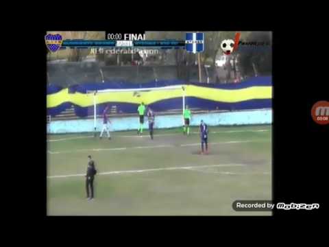 Ascenso Atenas al federal b . Penales Almirante brown 2(3) vs Atenas 1(5) (vuelta)