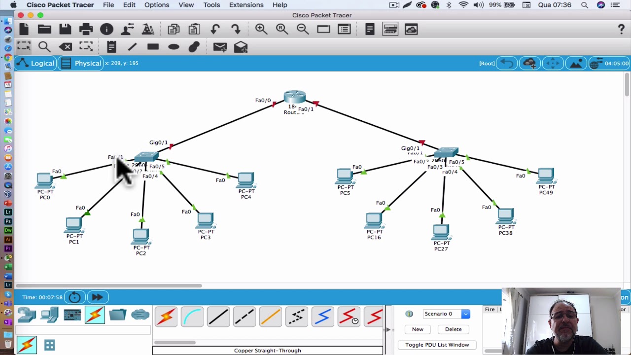 Cisco Packet Tracer - Conectando duas Redes Diferentes