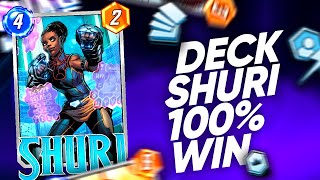 CE DECK MARVEL SNAP A LE MEILLEUR WINRATE DU JEU : DECK SHURI