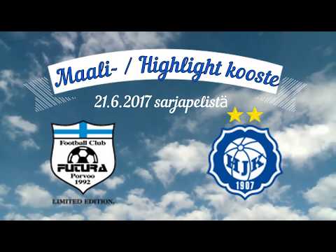Maali ja Highlights Kooste FCFJ TB/Valkoinen -  HJK/City (Sarjapeli 21.6.2017)