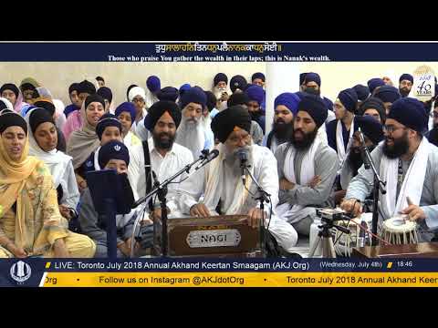 053 Toronto July 2018 - Wednesday Evening - Bhai Narinderpal Singh Jee Amritsar