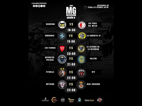 Fecha 1: Categoría +30 (Edición IV)