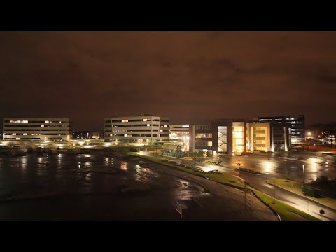 Check out this stunning night shot drone footage of the Avenue of the States in Lakewood, NJ
