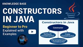 Constructor in Java | Default, Parameterized, Copy | Constructor overloading  @knowledgebase2612