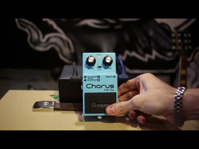 Vídeo relacionado con BOSS CE-2W Chorus | Pedal de efecto de guitarra Waza Craft prémium con circuitería analógica | Reproducción auténtica de los legendarios pedales de chorus CE-2 y CE-1 | Fabricado en Japón