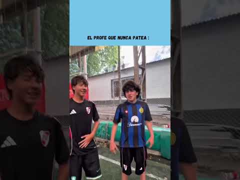 El profe que nunca patea 😅