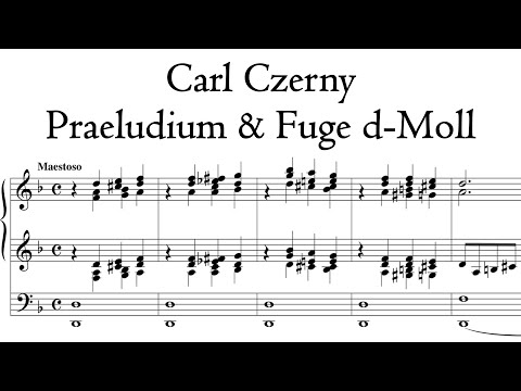Czerny - Praeludium & Fuge d-Moll / D minor - Walcker/Eule Organ, Annaberg, Hauptwerk