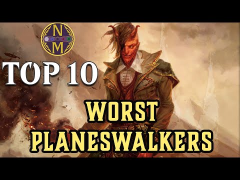 MTG Top 10: The WORST Planeswalkers EVER | Magic: the Gathering | Episode 488