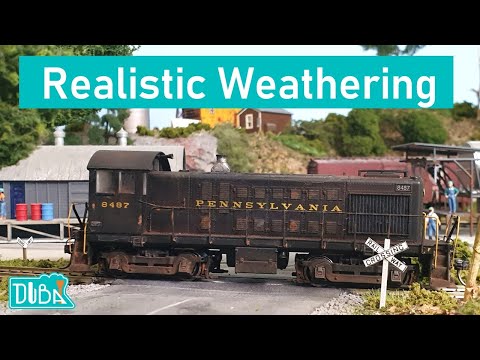 41 - Weathering a Diesel Locomotive. Where to use which colors and why.
