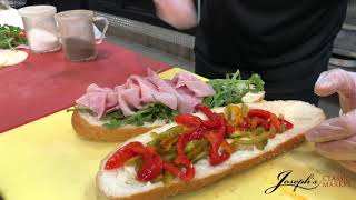 Making our favorite sandwich in Palm Beach the Italian