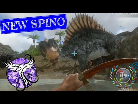 TAMING A BETTER SPINO | Nomadic Survival EP15 | ARK Survival Evolved Mobile