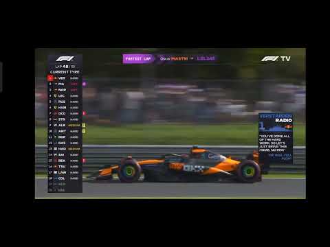No risk-Full Push Max Verstappen Hilarious Team Radio: Italian GP