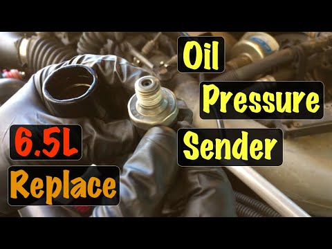 1996 - 2002 GM Truck 6.5L Diesel Oil Pressure Sender / Sensor Replacement (Chevy & GMC)