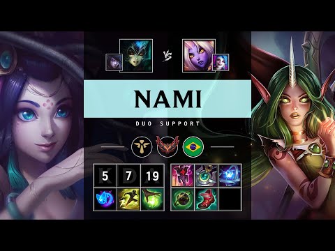 Nami Support vs Soraka - BR Grandmaster Patch 25.17