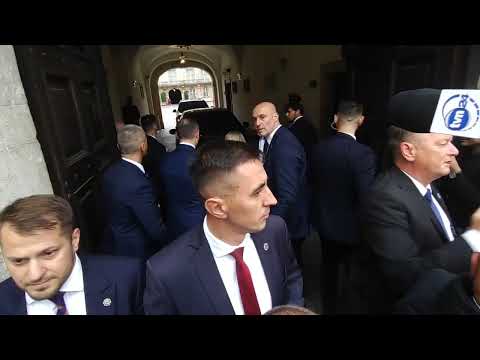 11.06.2025 Prezydent Elekt KAROL NAWROCKI tuż po otrzymaniu Uchwały PKW / Warsaw, Zamek Królewski