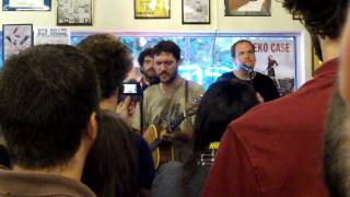 Cursive - From The Hips (acoustic) at CD Central 8/11/09