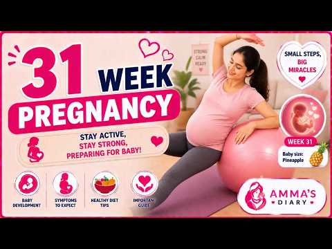 Week 31 Pregnancy | Stay Active with Safe Exercises!