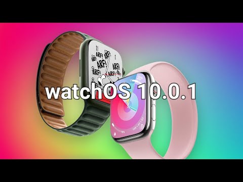 Actualizare, watchOS 10.0.1. Apple, software, update, versiune, aplicații. @constantin0319