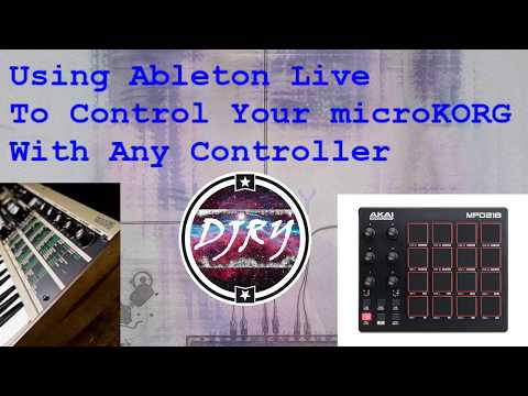 Using Ableton to Control the microKORG with ANY controller