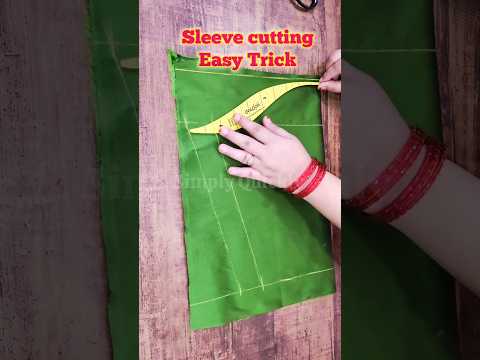 Perfect Sleeve Armhole Cutting in Seconds! 😍 #tailoringhack #shorts